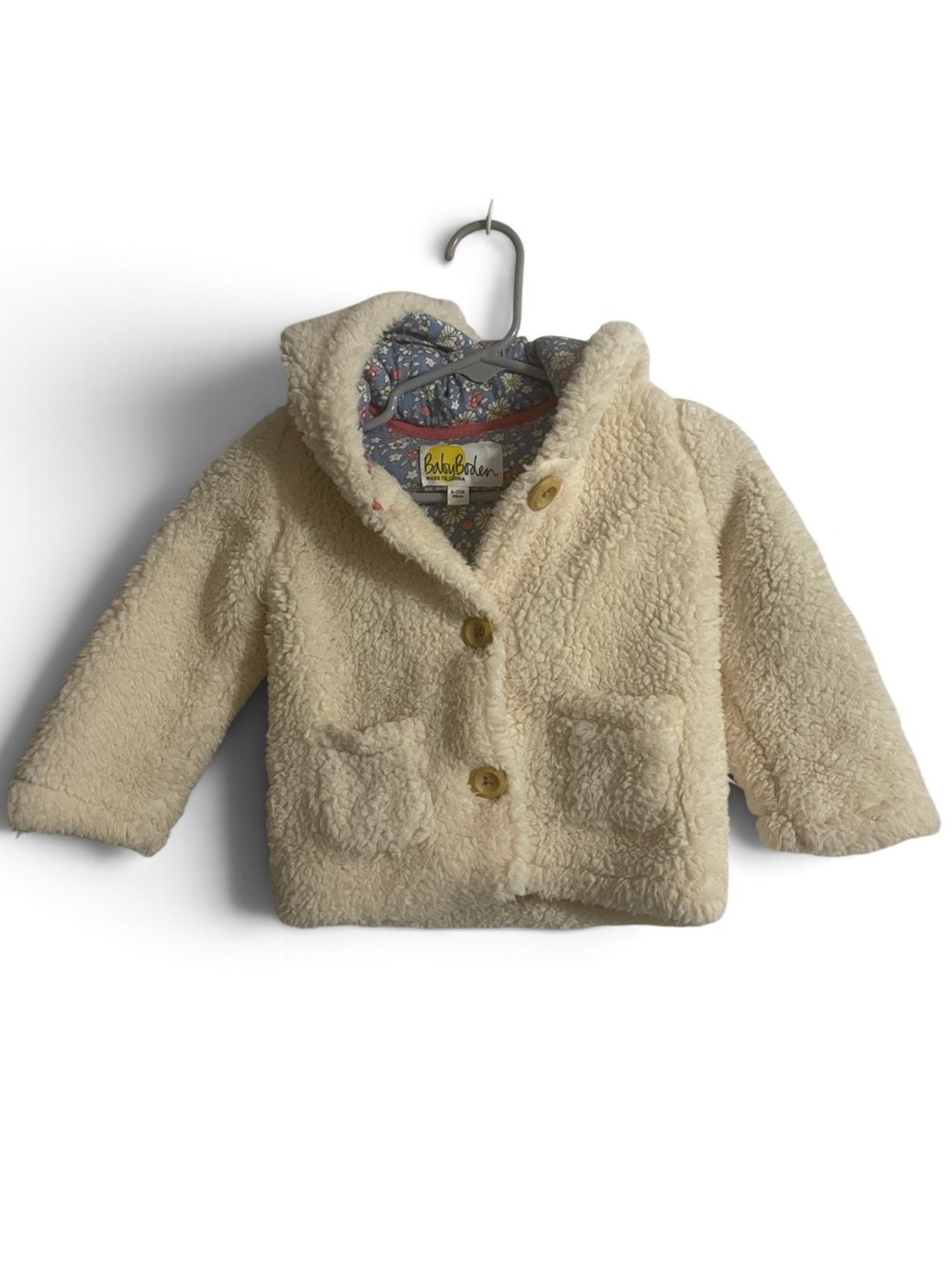 Baby Boden sherpa fleece jacket